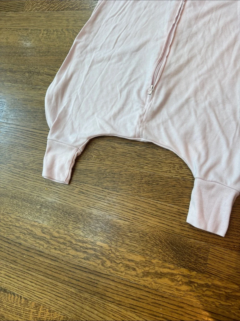 Pink Floral Girls' Sleep Sack Pajamas with Front Zipper